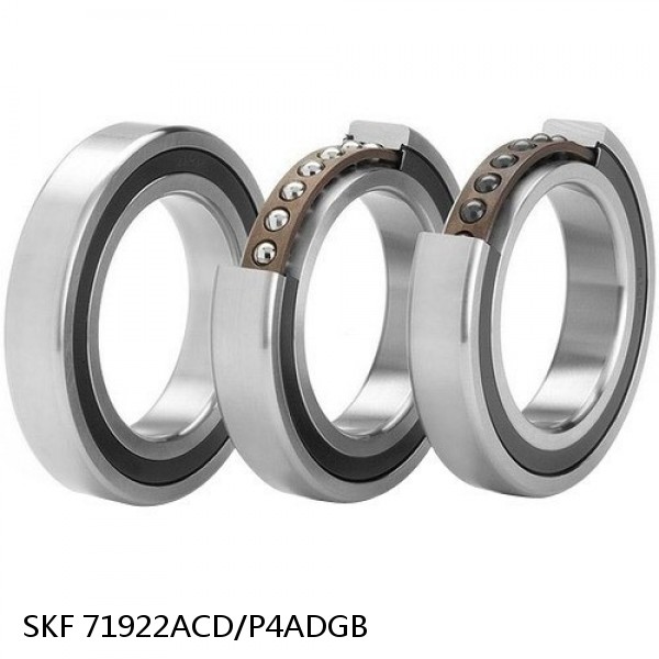 71922ACD/P4ADGB SKF Super Precision,Super Precision Bearings,Super Precision Angular Contact,71900 Series,25 Degree Contact Angle