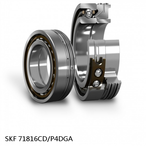 71816CD/P4DGA SKF Super Precision,Super Precision Bearings,Super Precision Angular Contact,71800 Series,15 Degree Contact Angle