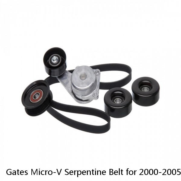 Gates Micro-V Serpentine Belt for 2000-2005 Buick LeSabre 3.8L V6 Accessory cc